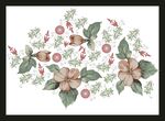 手绘花卉花朵 
