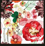 手绘花卉花朵 