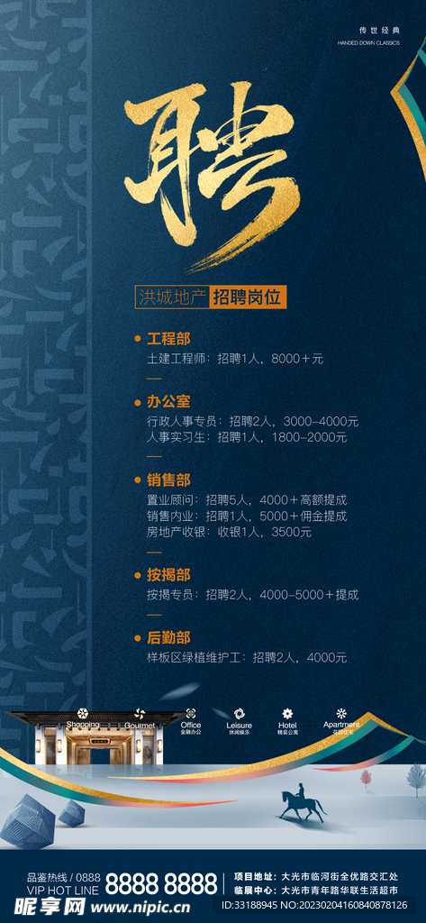 招聘海报 