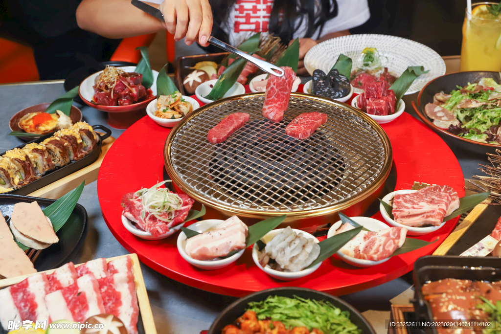 韩国烤肉 美食