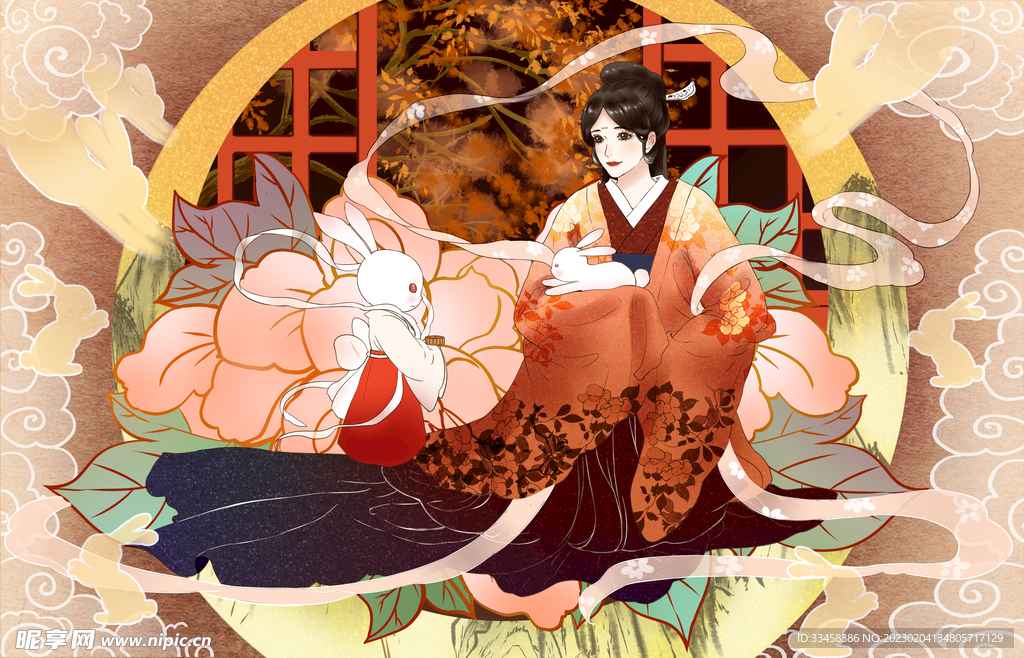 中秋节插画