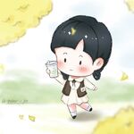 树下女孩