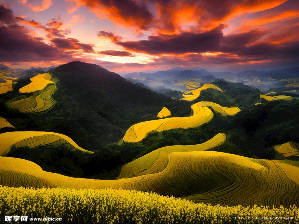 梯田风景