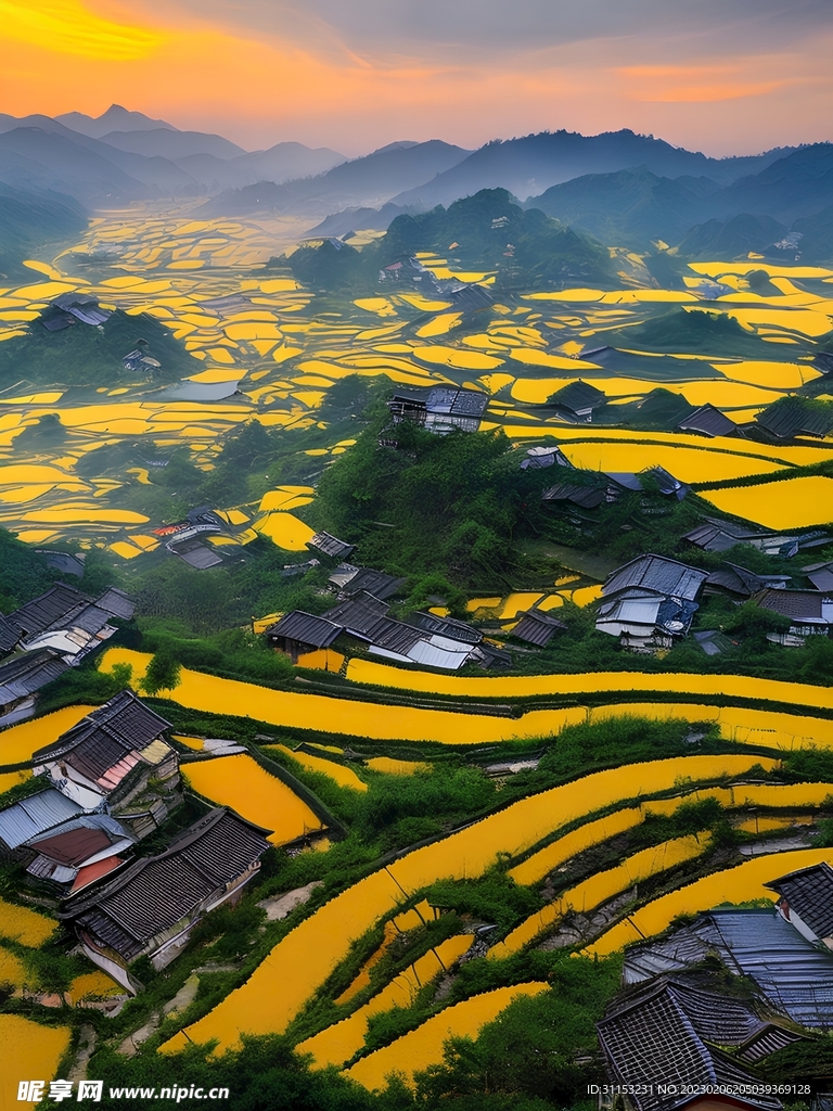 梯田风景