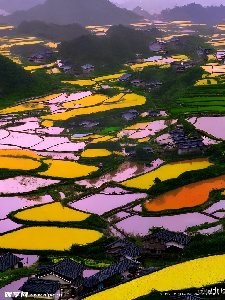 梯田风景