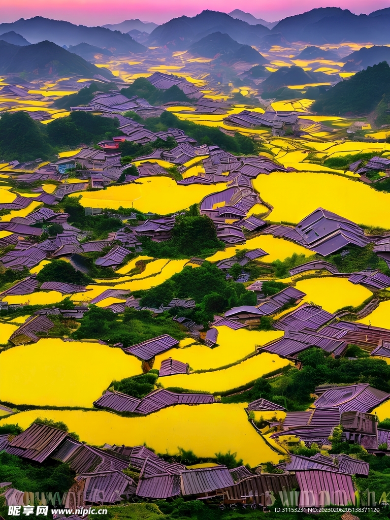 梯田风景