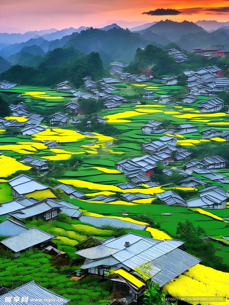 梯田风景