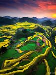梯田风景