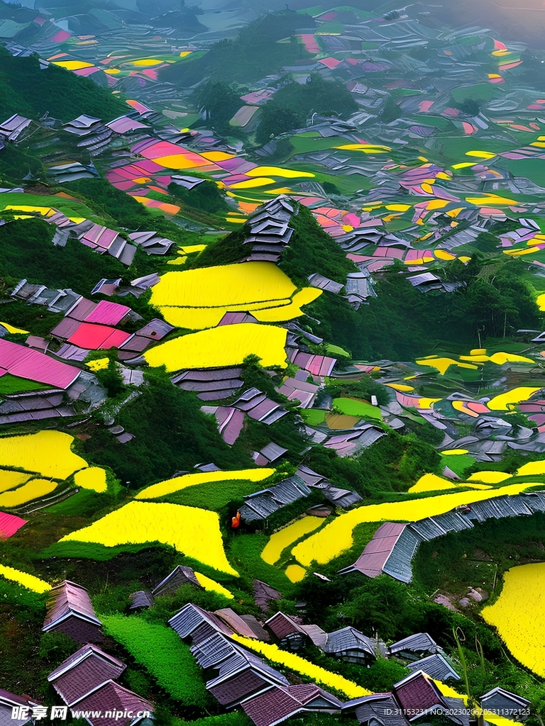 梯田风景