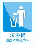 垃圾桶标识