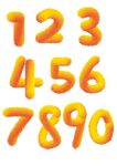 毛绒数字