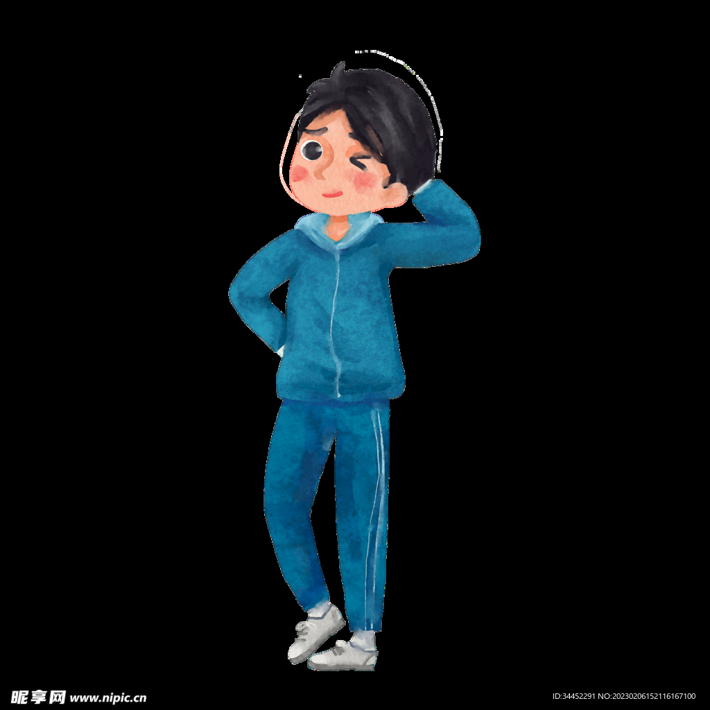 男孩