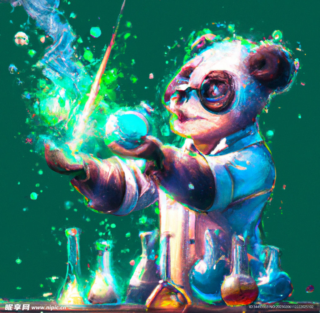 疯狂熊猫科学家