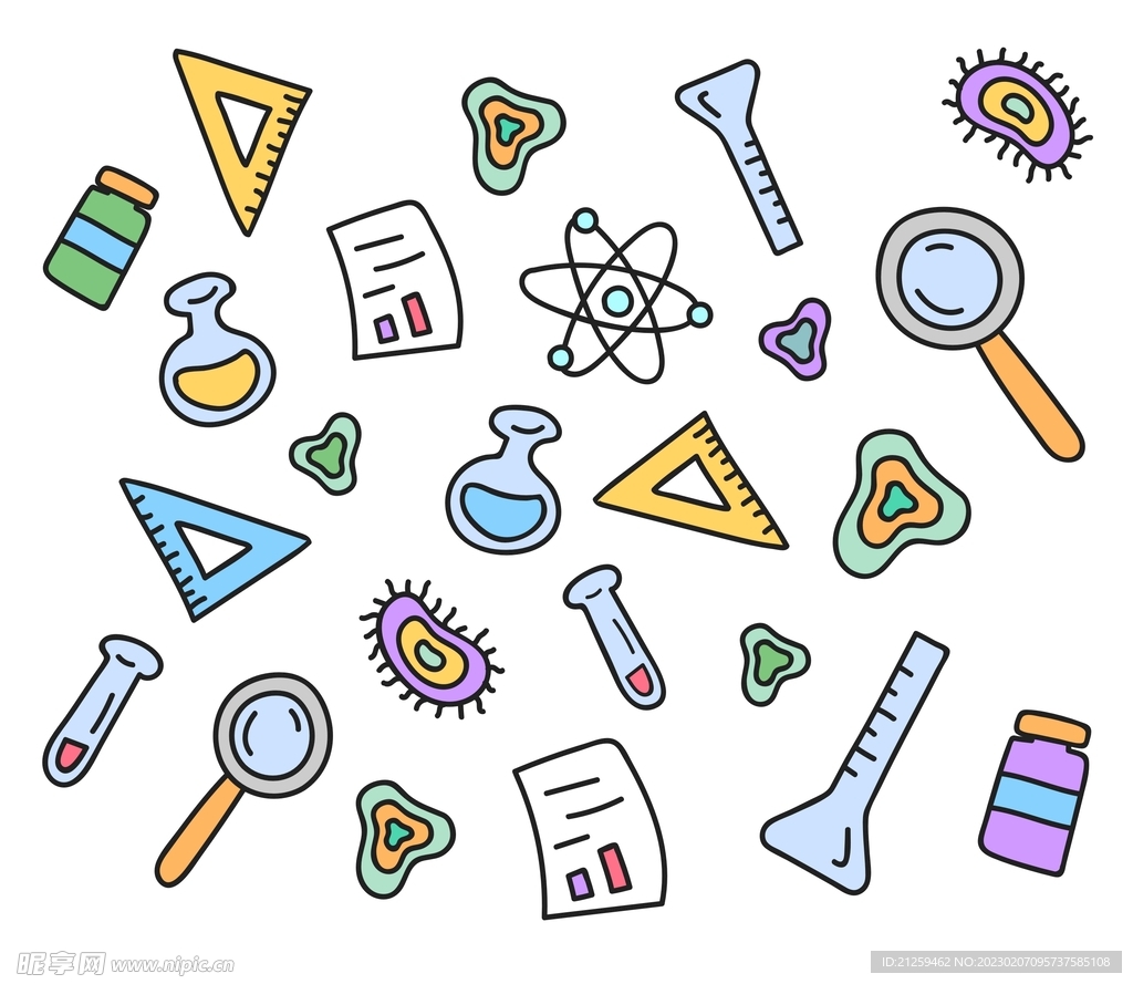 卡通科学实验