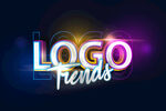 炫彩logo样机