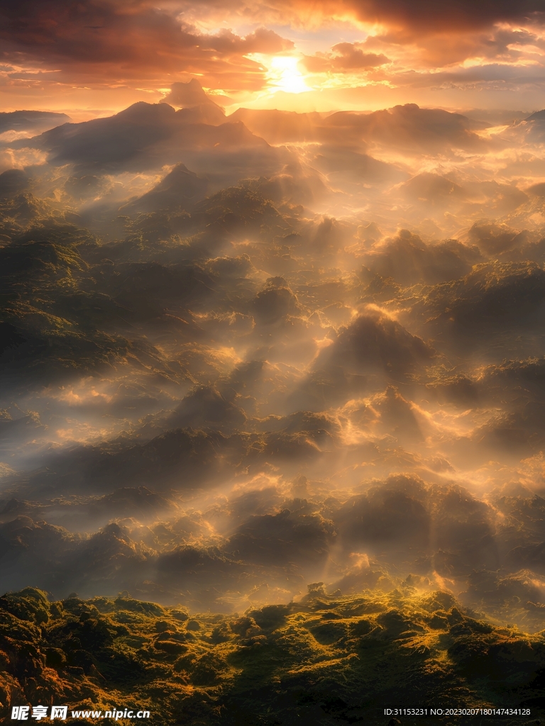 夕阳风景