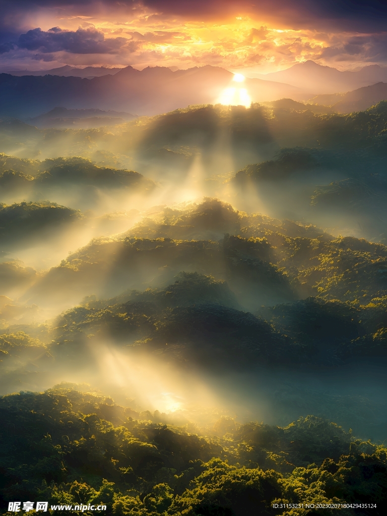 夕阳风景