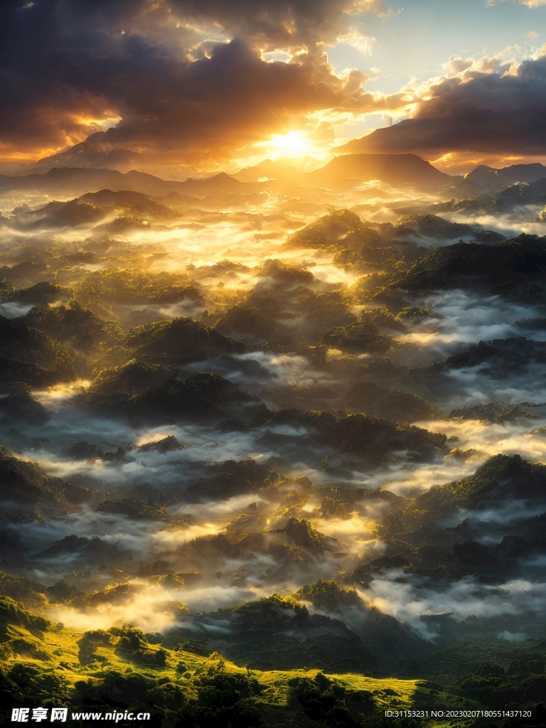 夕阳风景