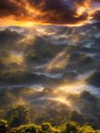 夕阳风景