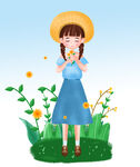  春天女孩