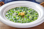 粥油野米浸菜心粒