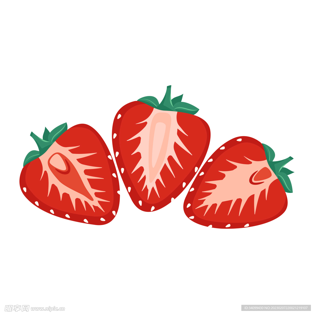 卡通草莓水果图片素材-编号26355769-图行天下