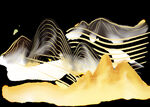 中国风山水背景