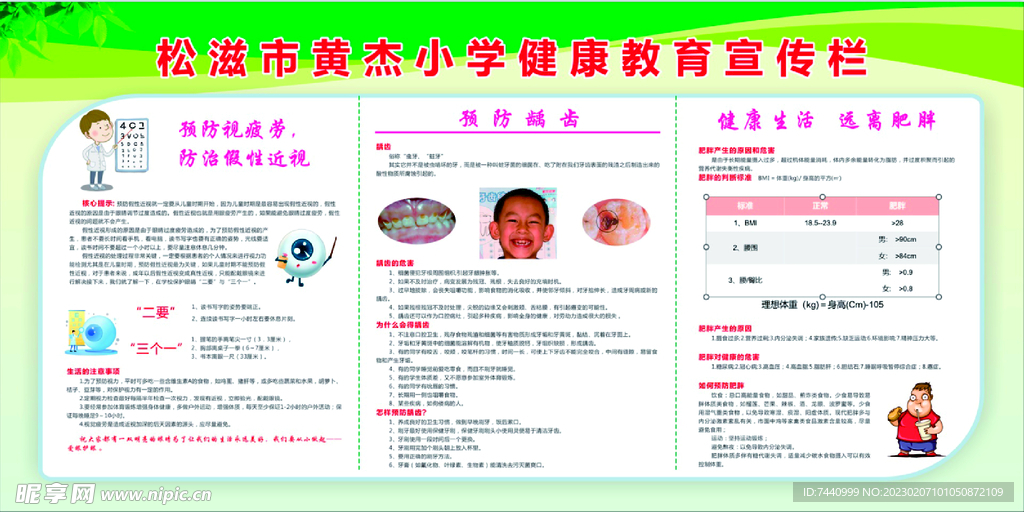 健康教育宣传栏