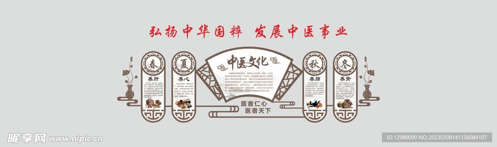 中医形象墙