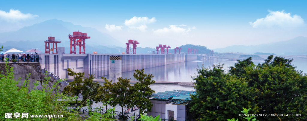 湖北省宜昌三峡大坝风景区