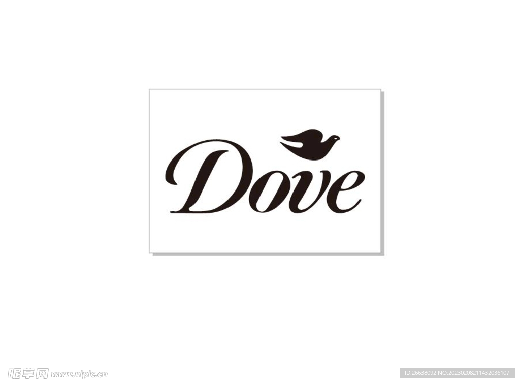 多芬 dove logo