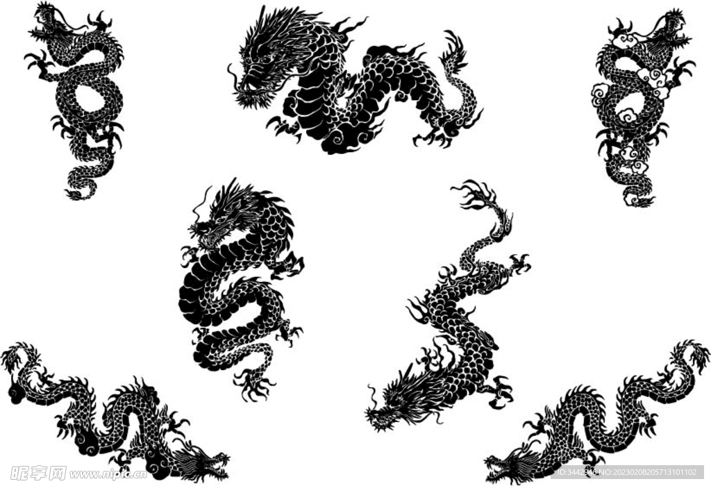 龙 