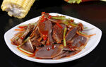 红油鸡胗