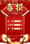喜报海报 