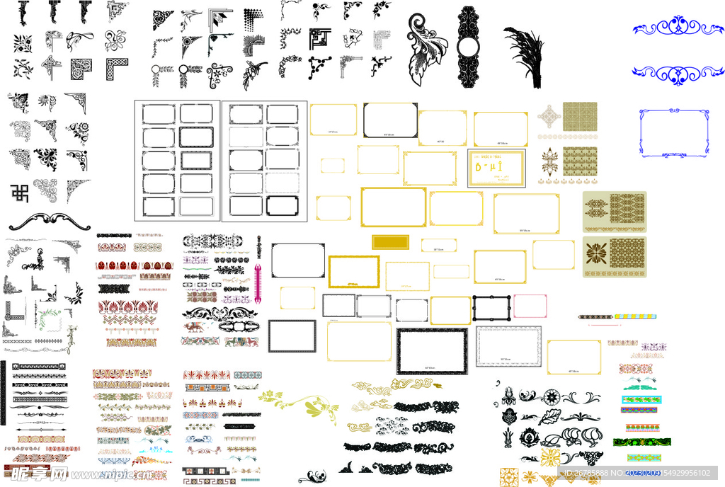 多款边框素材
