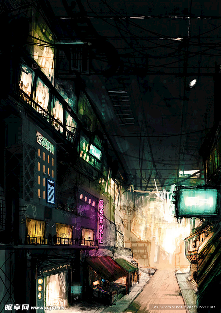  科幻场景图片