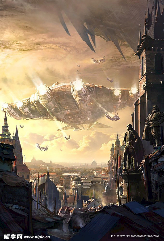 科幻场景图片