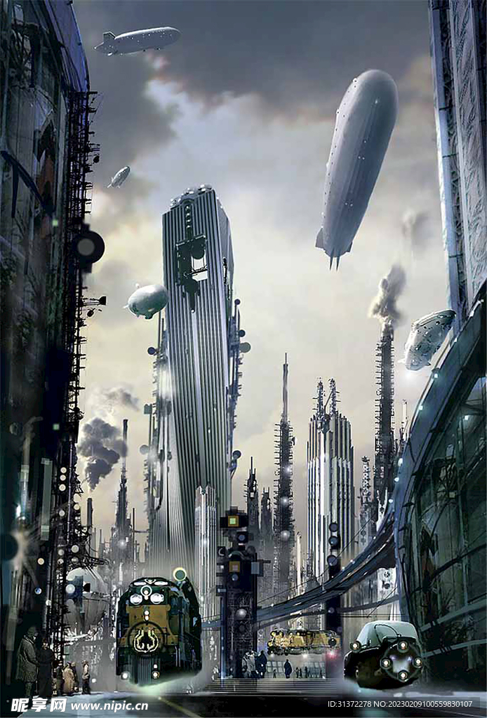 科幻场景图片