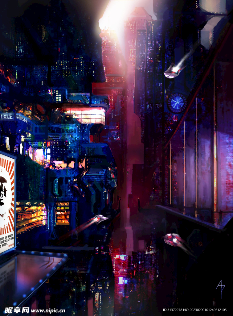 科幻场景图片
