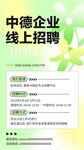 线上招聘海报 