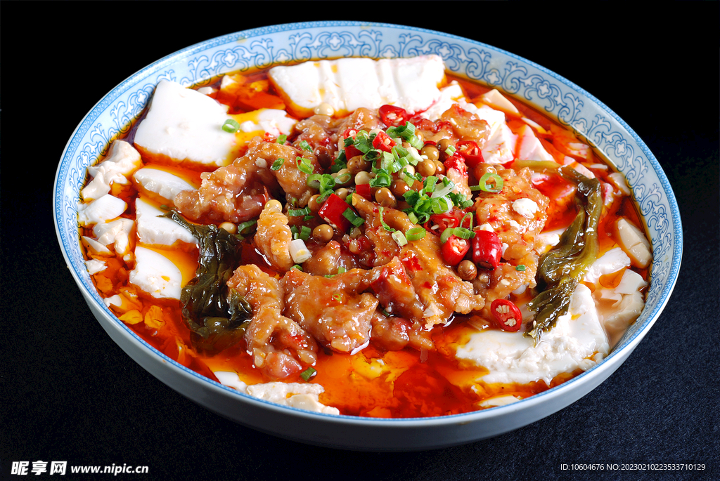 豆花滑肉
