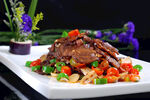 风吹腊驴肉