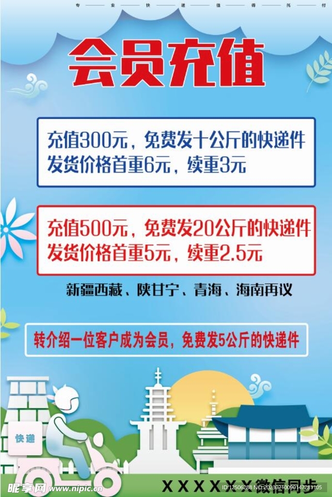 会员充值 