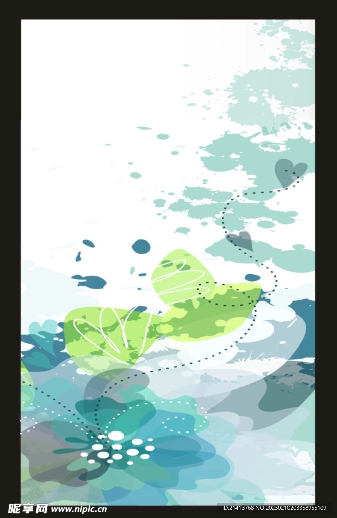 水彩水墨背景 设计图__背景底纹_底纹边框_设计图库_昵图网nipic.com