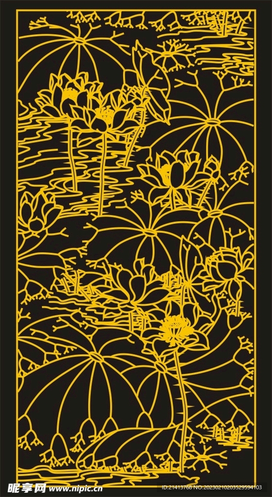 绿叶树叶底纹 