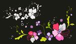 手绘花卉花朵 