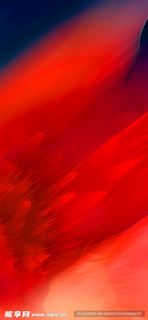 红色背景