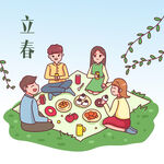  野餐 