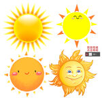 太阳卡通