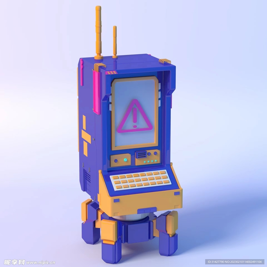 C4D游戏机
